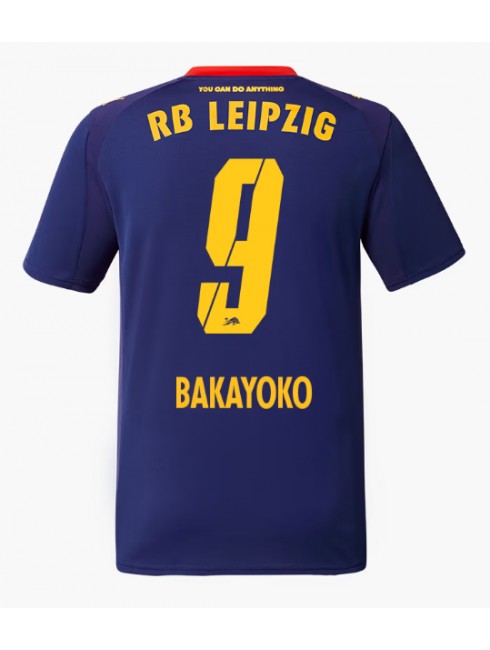 RB Leipzig Johan Bakayoko #9 Gostujuci Dres 2025-26 Kratak Rukavima RB Leipzig Johan Bakayoko #9 Gostujuci Dres 2025-26 Kratak Rukavima